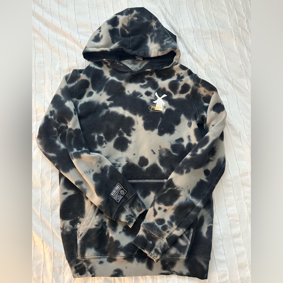 Tie Dye Topshop Hoodie Dress Topshop Cowl Slip Midi Dress In Green